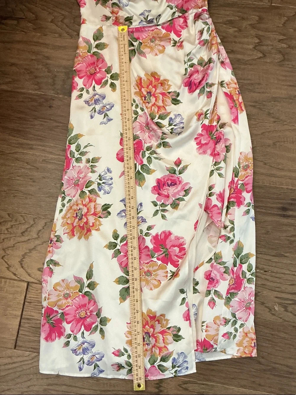 NWOT Reformation Genesis Giverny Floral Silk Size 8 Midi Dress. - Picture 14 of 16